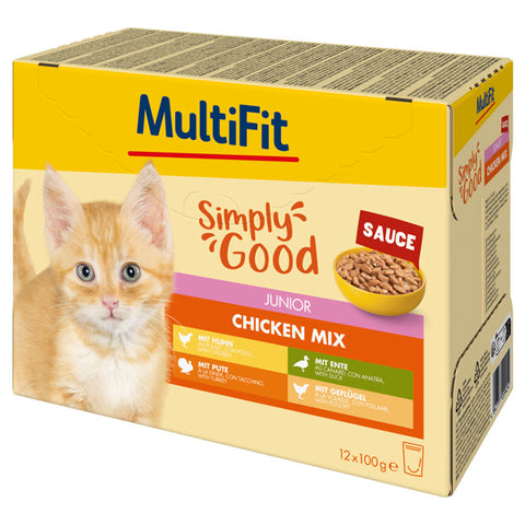 Junior Sauce, menuboks kylling mix 12x100 g