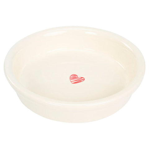 Keramikskål Little Hearts 200 ml beige