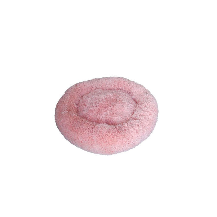 Hundeseng Fluffy M Ø76,5 cm rosa