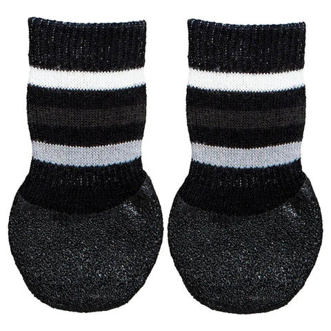 Hundesokker Non-slip S-M 2 stk/pk sort
