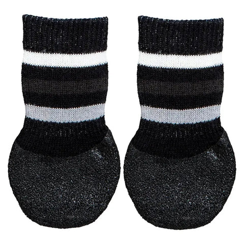 Hundesokker Non-slip XL 2 stk/pk sort