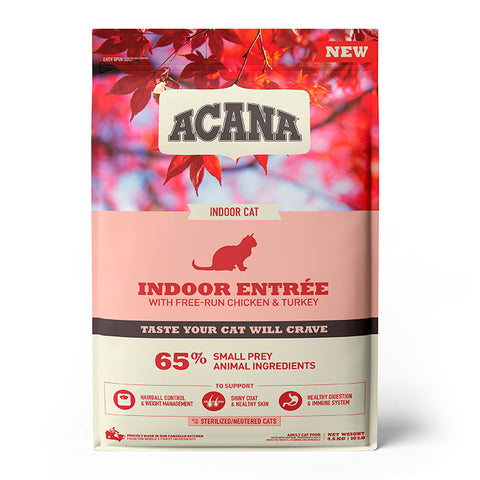 Indoor Entré kylling,sild,kalkun,kanin 4,5 kg