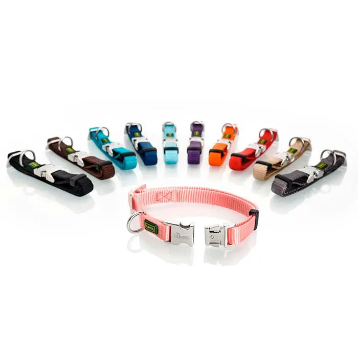 Nylonhalsbånd Alu-Strong Basic L 40-55 cm marine