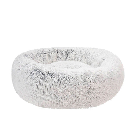 Hundeseng Fluffy S frossen hvid