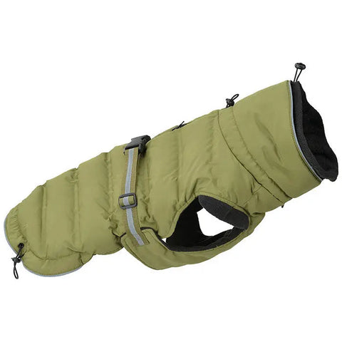 Vinterjakke Delia 54 cm grøn