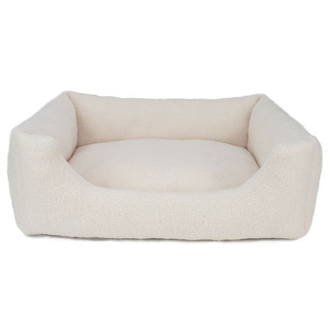Hundeseng Teddy M 70x60x23cm creme