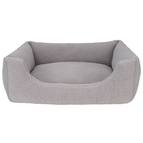 Hundeseng Teddy S 60x45x19cm grå