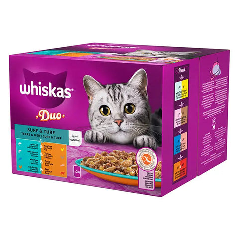 Adult Gelé, menuboks Tasty Duo surf & turf 24x85 g