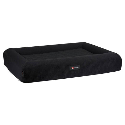 FIR-TECH hundekurv M 84x64x15 cm sort