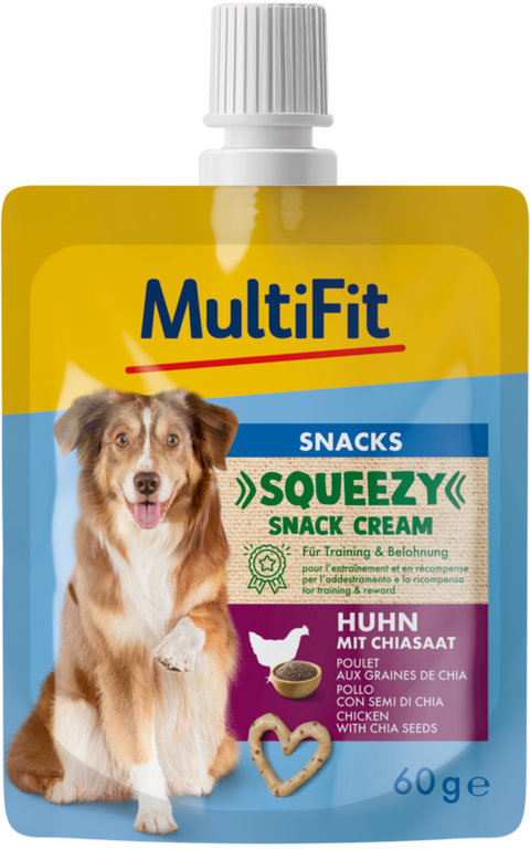 Squeezy snack Creamkylling, chia 60 ml