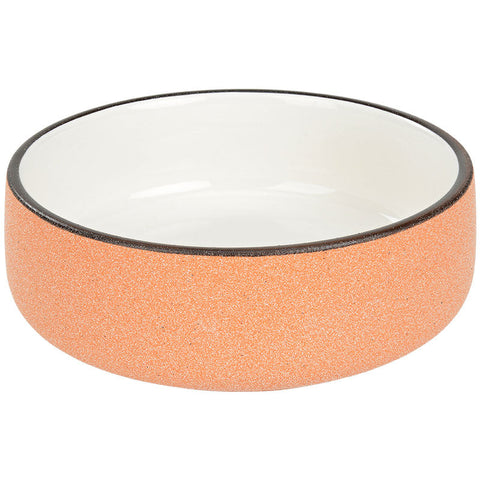 Keramikskål Crude orange