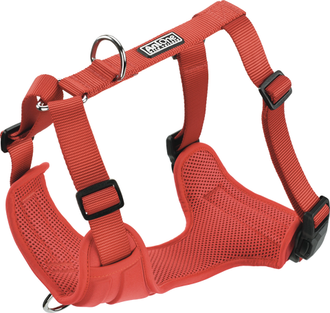 Nylon H-sele m/magnetlukning M rød