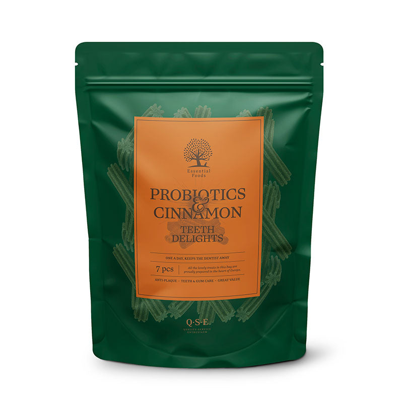 PROBIOTICS AND CINNAMON TEETH DELIGHTS