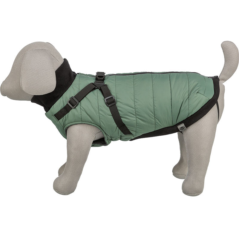 Pontis hundefrakke m/ indbygget sele Sage