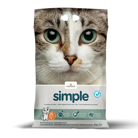 Simple Kattegrus Finkornet Uden Duft 10 kg