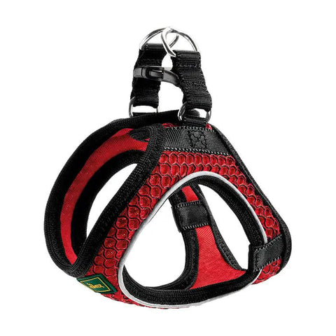 Hunter Hilo Comfort Hundesele hals 42-48cm bryst 46-52cm rød